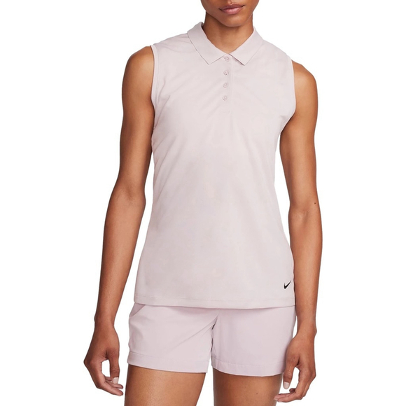 Nike Tops - Women's Nike dri fit Golf Polo Shirt Pink Size m